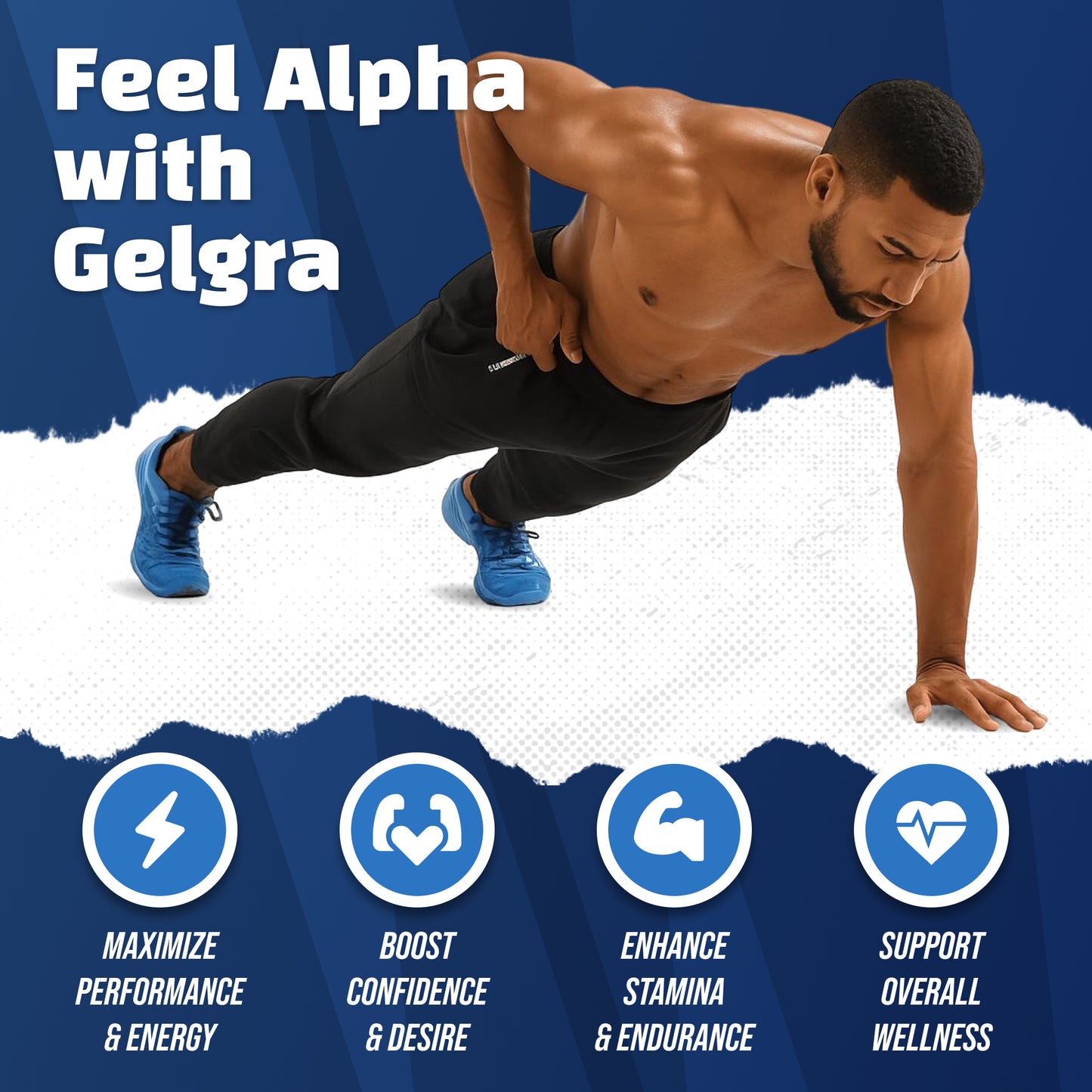 GelgraMAX for Men | 30 Ultra Strong All in ONE Capsules | 10,000mg | 1 Month Supply